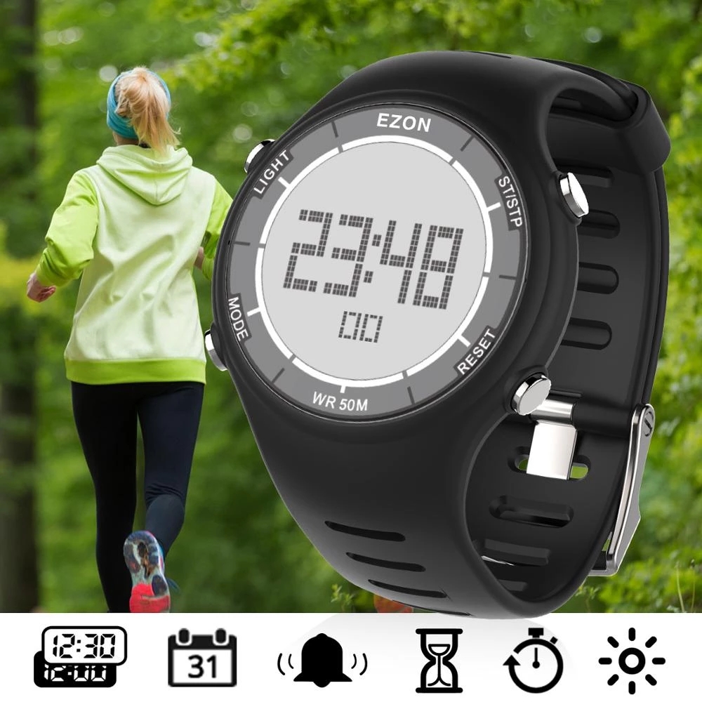 Outdoor Sport Lights - EZON новые модные женские цифровые спортивные