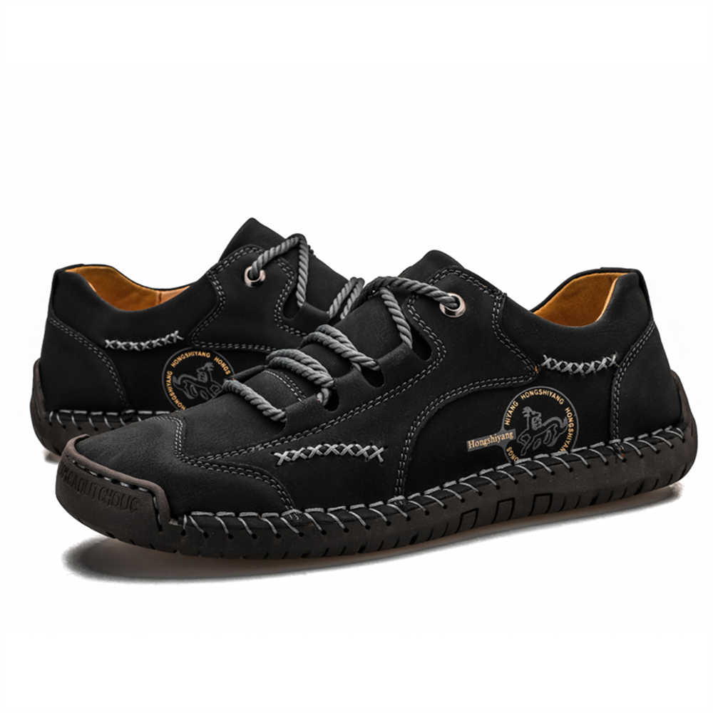 Коричневые ботинки на шнуровке – обзор и цена Outdoor Sport Brand Shoes