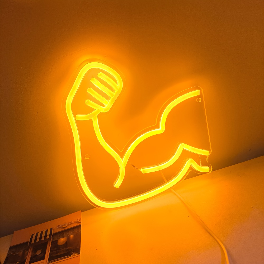 Неоновая вывеска «Фитнес-мотив – обзор и цена Gymnastic Bar Home