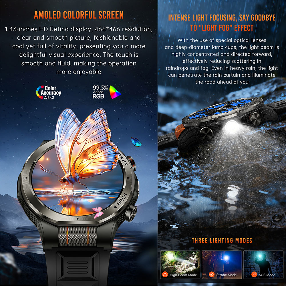 Умные часы для активного отдых – обзор и цена Outdoor Sport Lights